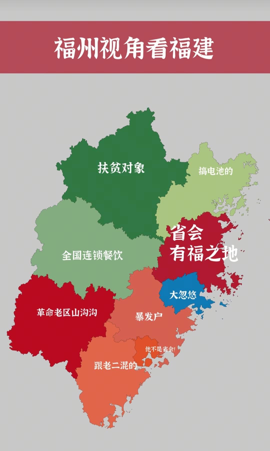 福州眼里的福建。