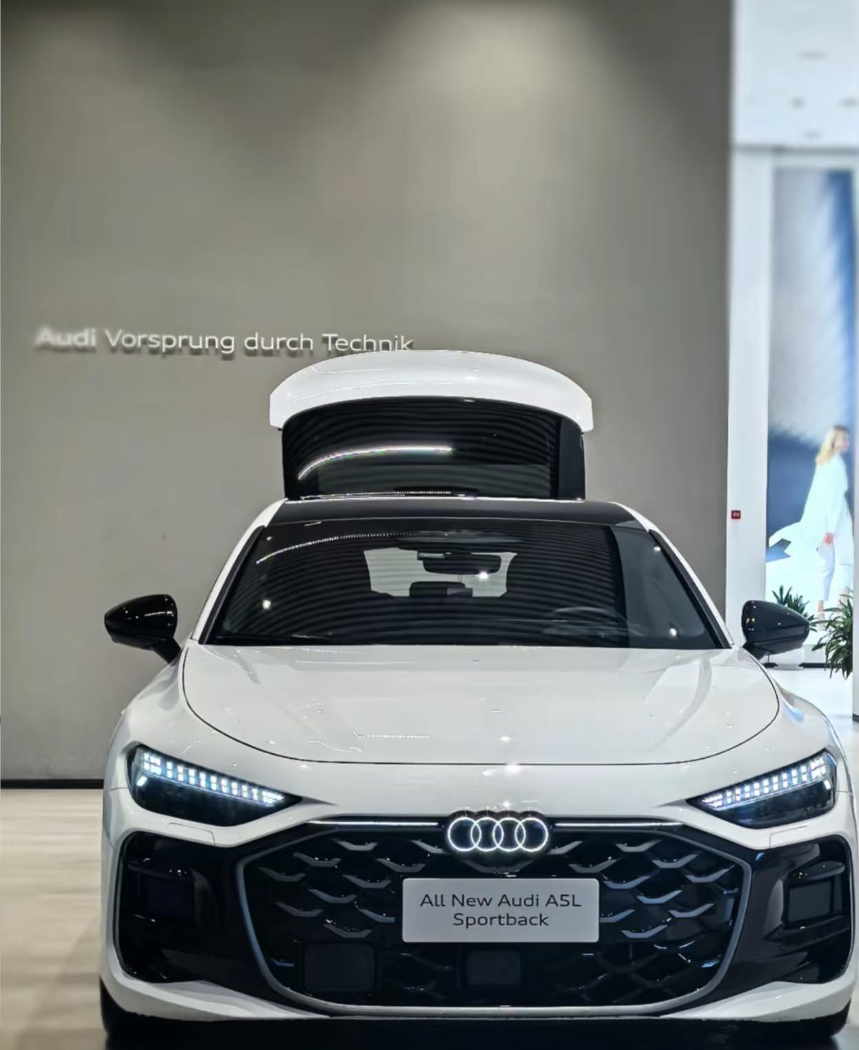 上汽奥迪A5LSportback基于PPC豪华燃油智能平台，全系纵置2.0T第