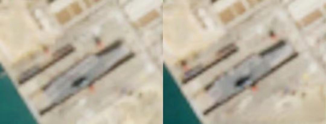 可弹可滑逐梦海天。17山东舰正铲除甲板旧涂层，正如此前16辽宁舰所做的改装。新