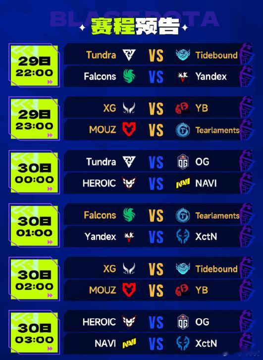 今日成都Blast的赛程，XG要打两把内战，战车要打石头人，硬仗来了dotado