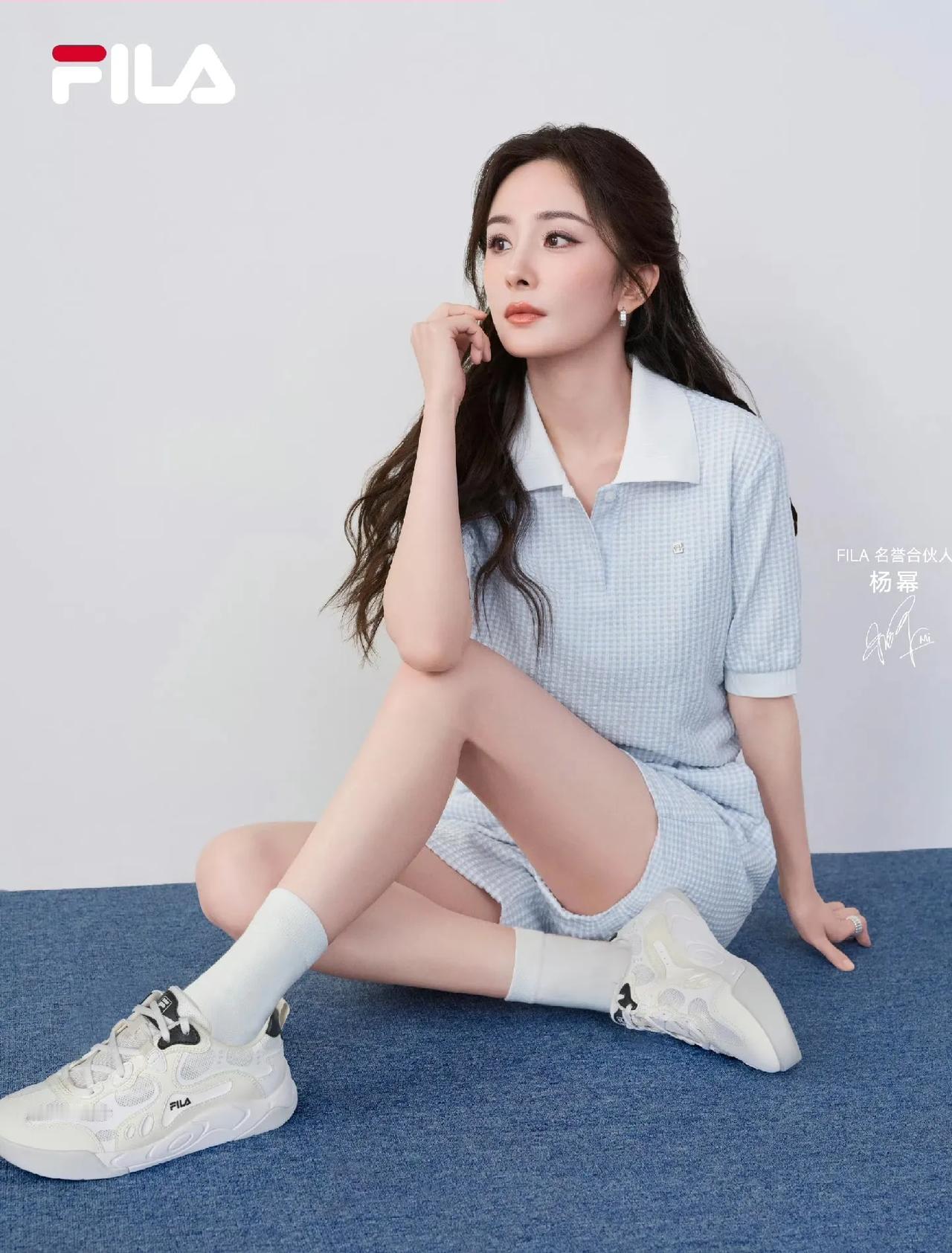 @杨幂最新～OOTD~@FIlA[比心]