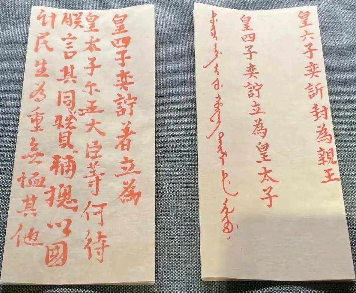 这是道光皇帝亲笔所写的遗书，他的字写得工整严谨、笔笔精到，将传统楷书的笔意得到最