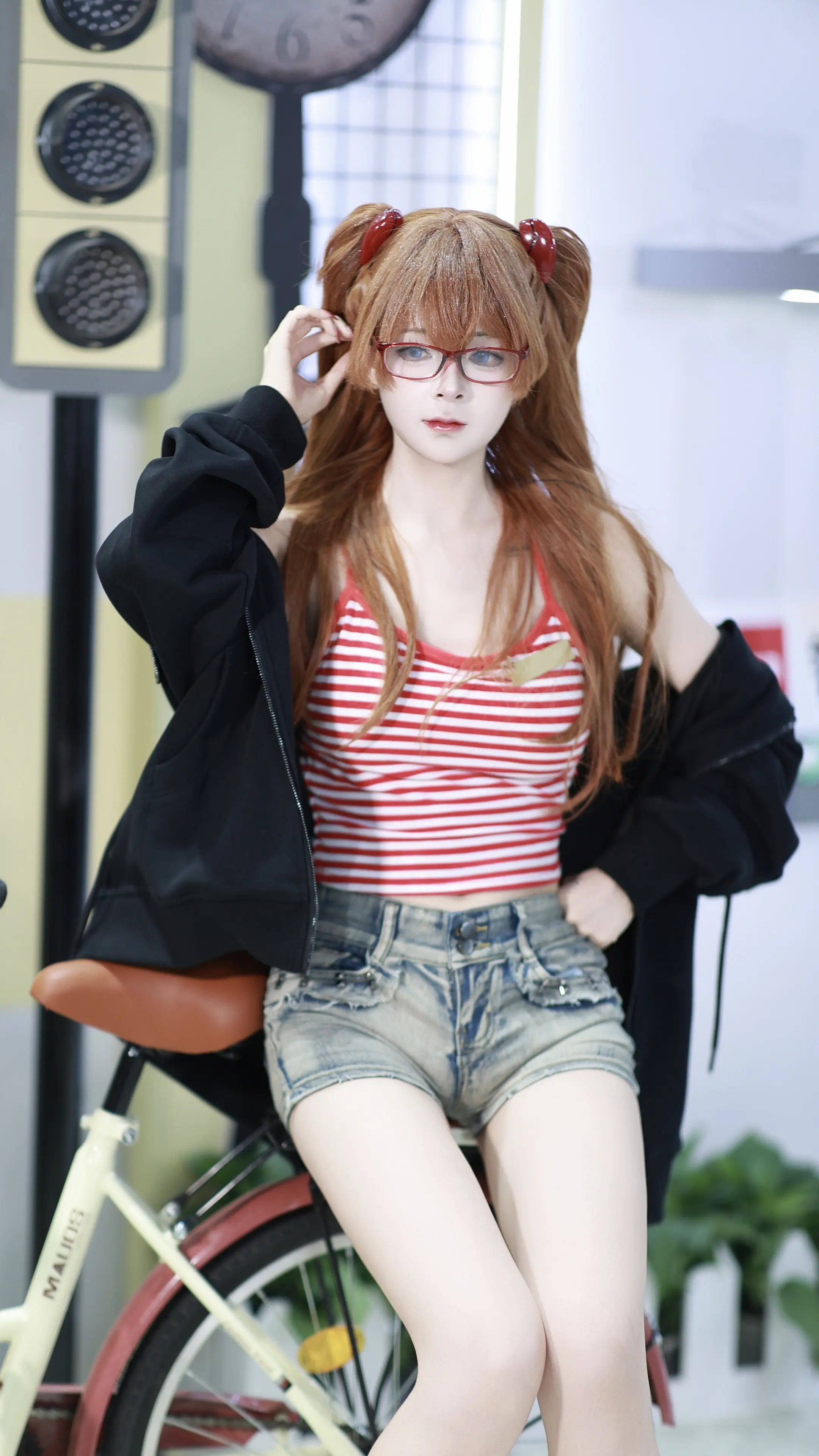 手办美少女 日常cos记录 日漫女主 人像摄影 肤白貌美