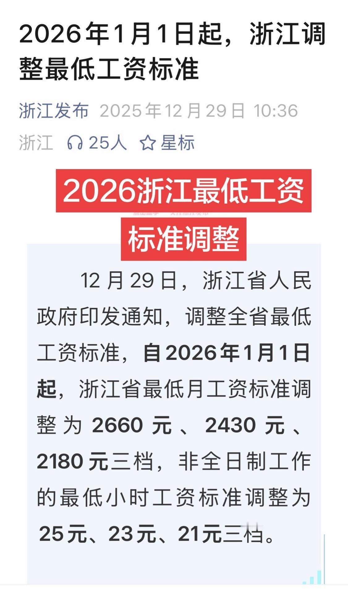 自2026年元月始，宁波一类地区调整为2660元。最低工资标准浙江宁波宁波劳