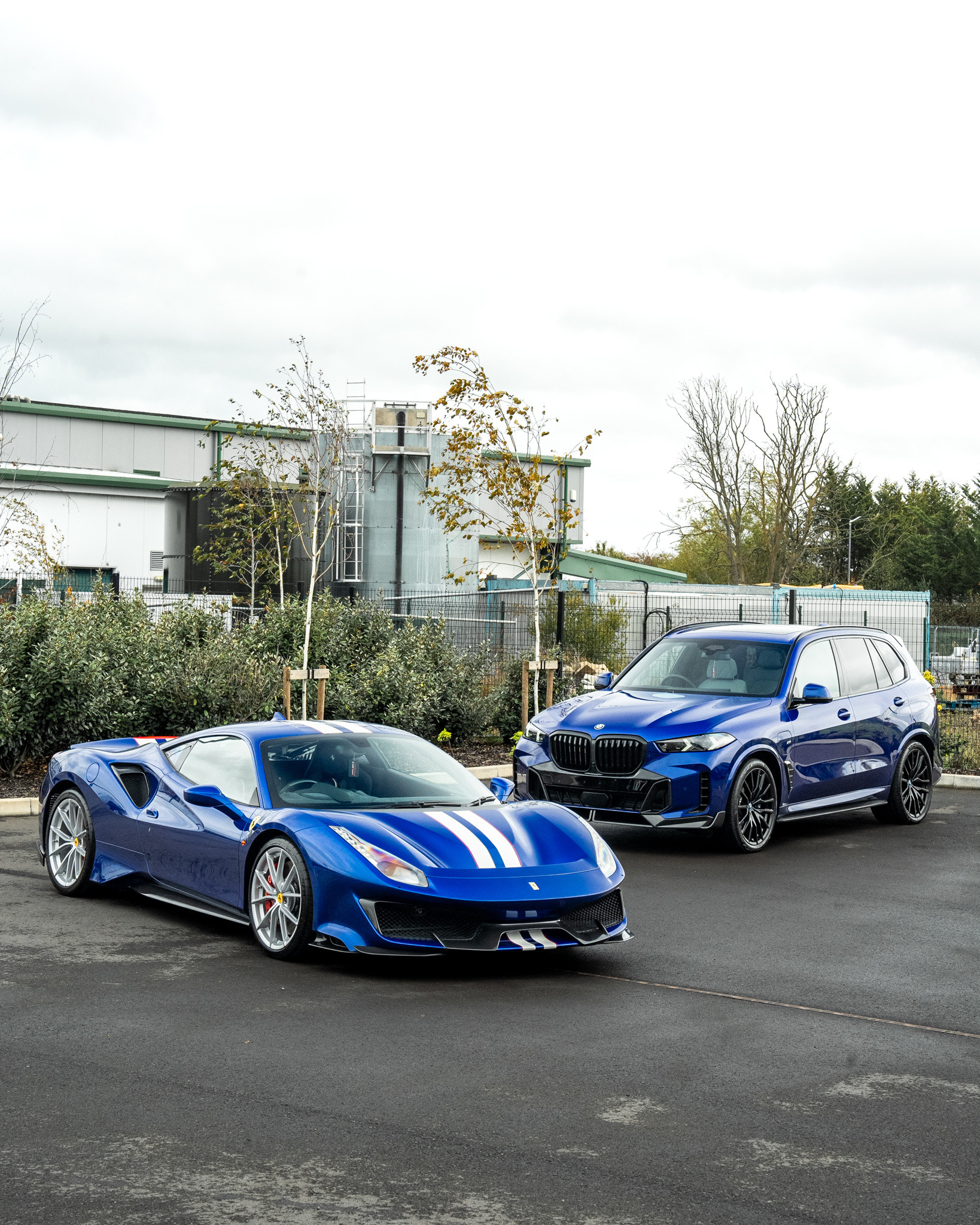 Ferrari488Pista&BMWX5法拉利宝马这个车库搭配是不