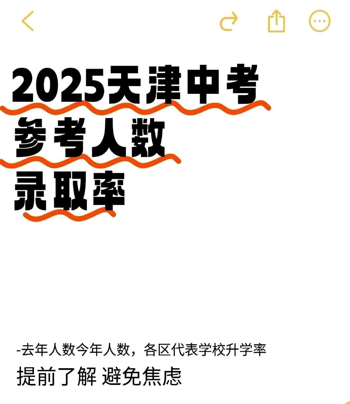 天津中考今年又多了7000多人，总数逼近13万。和平区的孩子80%多都能上普高