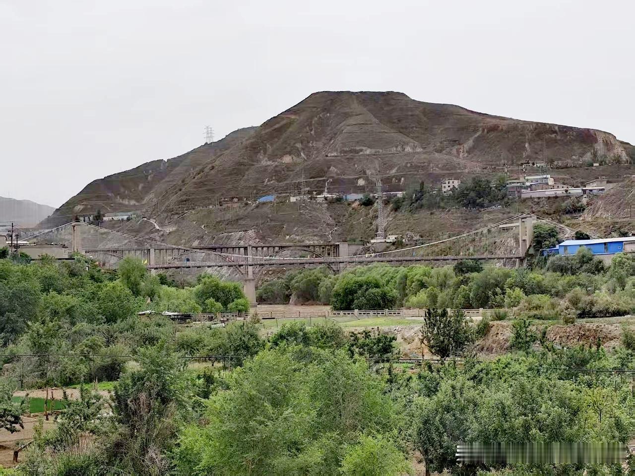 黄河上有许多吊桥，用“兰州”命名的却只有这一座！吊桥风光吊桥游吊桥打卡地兰州