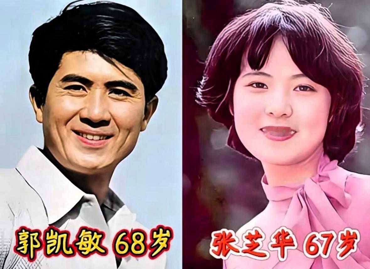 郭凯敏、陈宝国、李幼斌和妻子同框，几对老戏骨夫妻，满满的夫妻相，戏里他们塑造无数