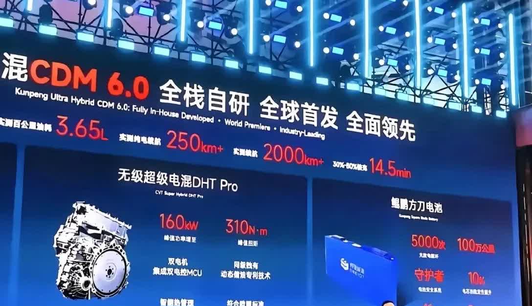 油电混动，续航2500公里？！新能源不但卷价格，卷技术，卷配置，还卷油箱容量