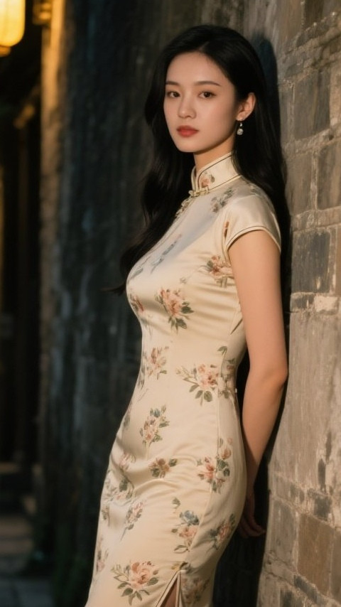 美艳尤物旗袍藏不住魅美女写真