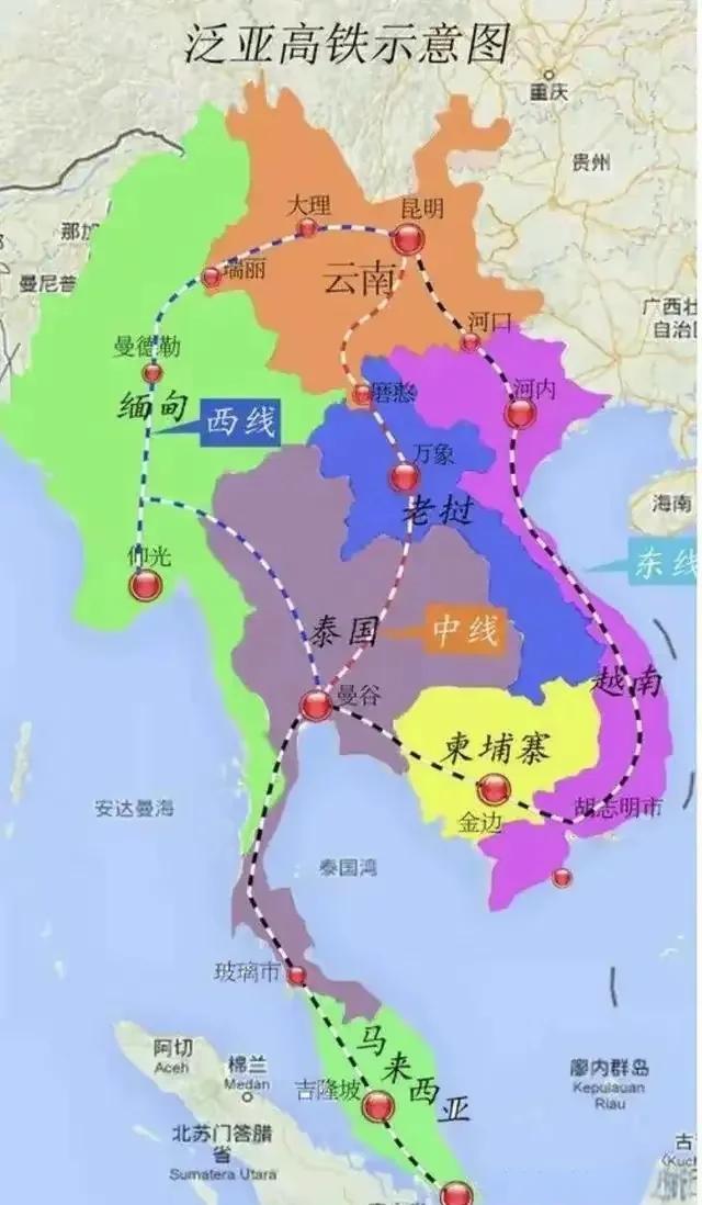🐰泛亚铁路绕开越南后，2026年的连锁反应终于全面显现！当泰国、老挝、柬埔