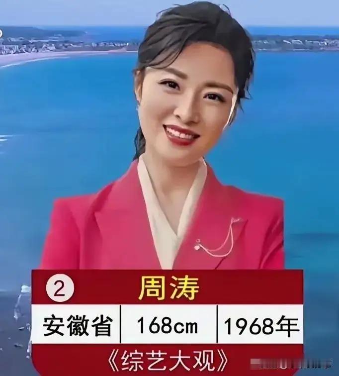 央视这18个美女主持人，我最喜欢的就是李红了，1978年出生的李红，今年48岁
