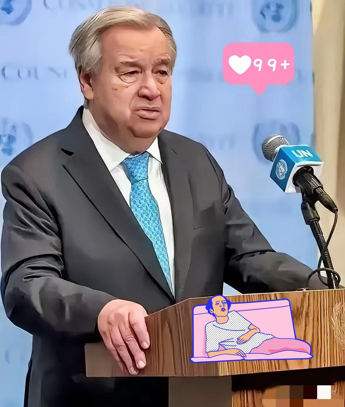 古特雷斯公开力挺，尽显公道！【财联社2月15日报道】正在埃塞俄比亚开的非盟峰会