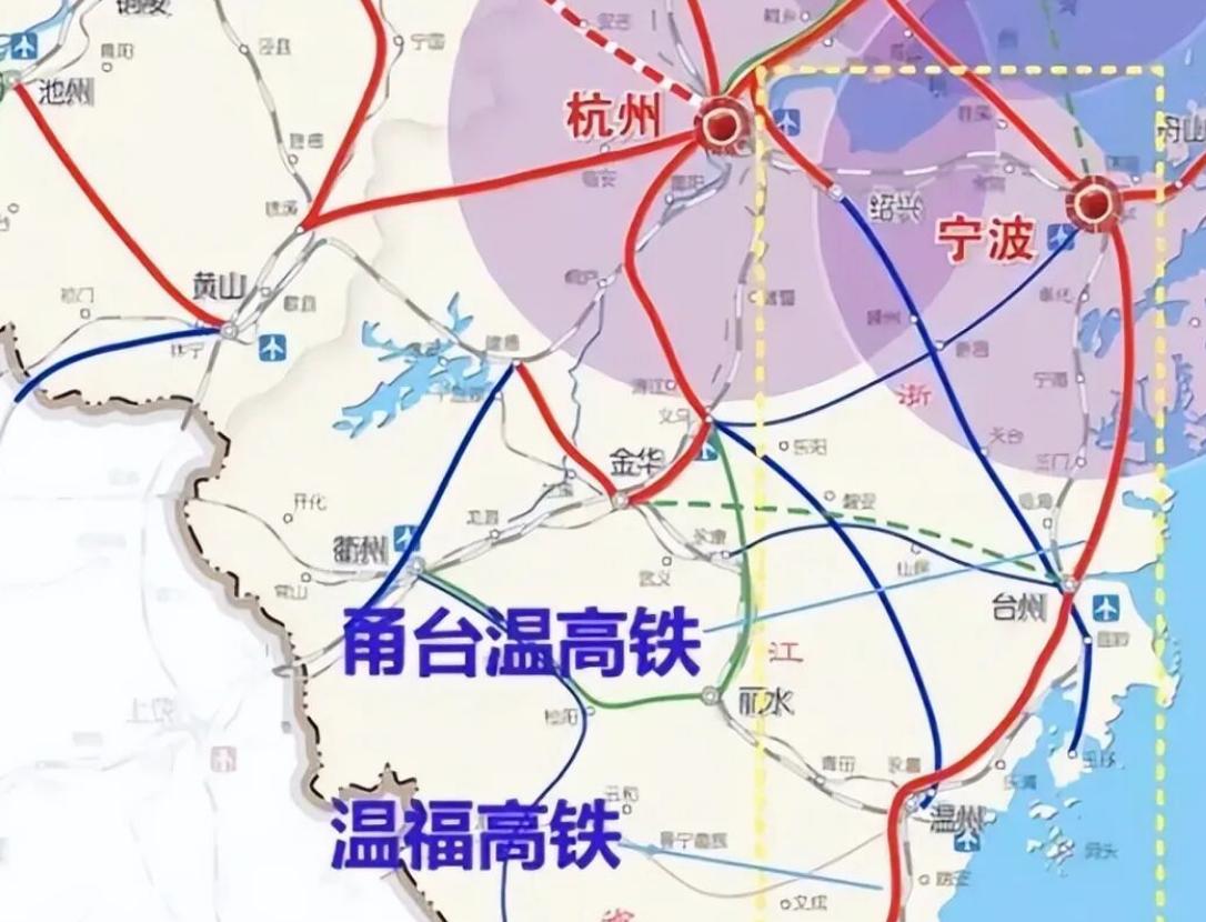 甬广高铁一路向南，从宁波到广州，各段几乎都动起来了——唯独夹在中间的甬台温，还安