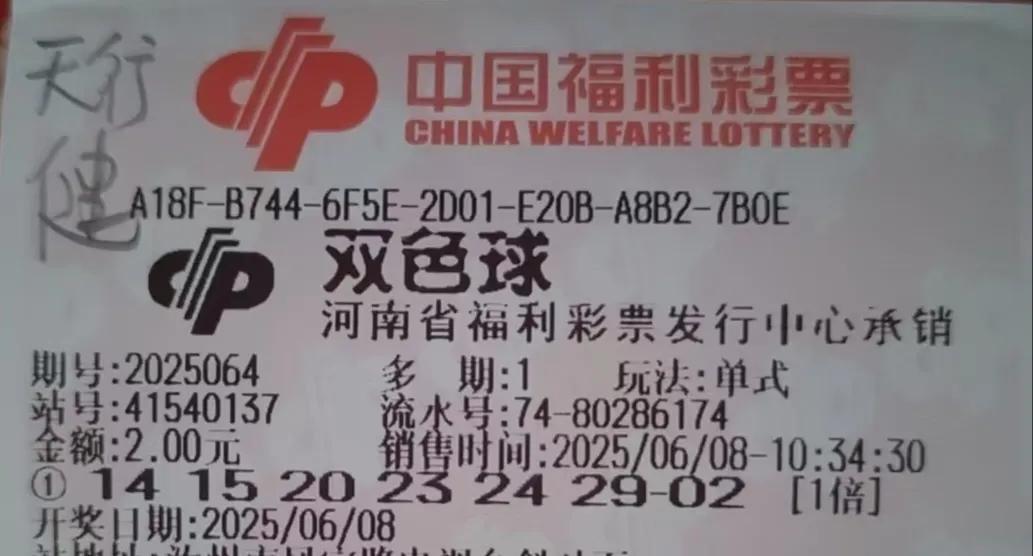 周末双色球一等奖花落谁家？彩票是公益，也是幸运期许，无论结果如何，每注2元都是