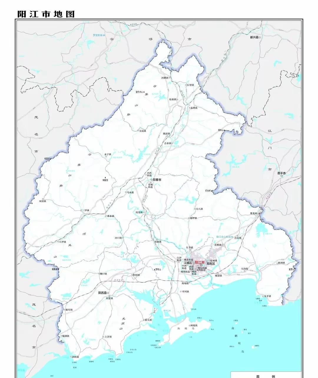 阳江位于广东省中部，2024年，阳江的常住人口数量为262万，户籍人口为301万