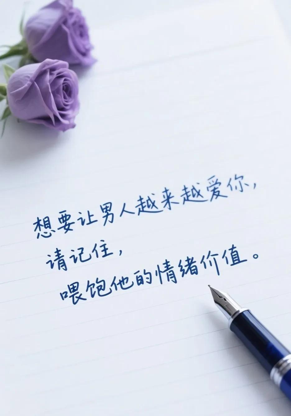 想要让男人越来越爱你，学会“喂饱”他的情绪价值。亲密关系的尽头，是情绪价值的供