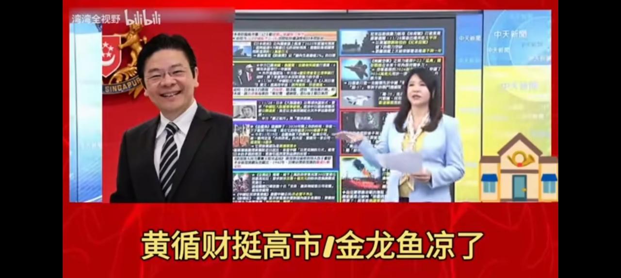 一只青蛙出来调停狮子教训鬣狗，金龙鱼凉凉了。其实这个公司是马来西亚的，老板叫黄