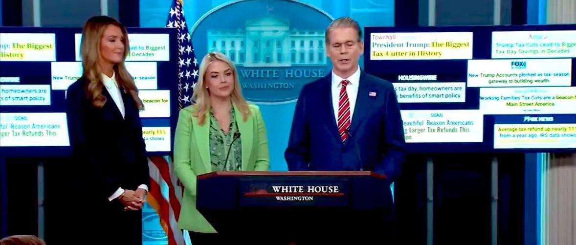 美国财长贝森特今天（4月16日）表示：“两家中国银行已收到美国财政部的信函，如果