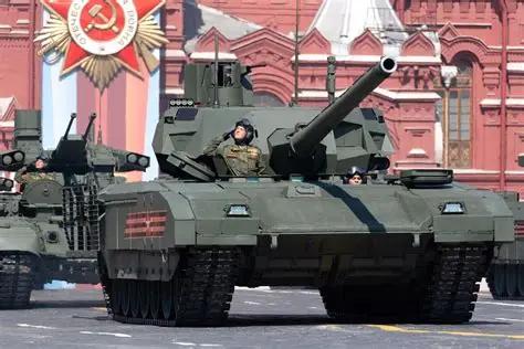 俄罗斯从未将其“威望”阿玛塔坦克投入战争！俄罗斯T-14Armata坦克，