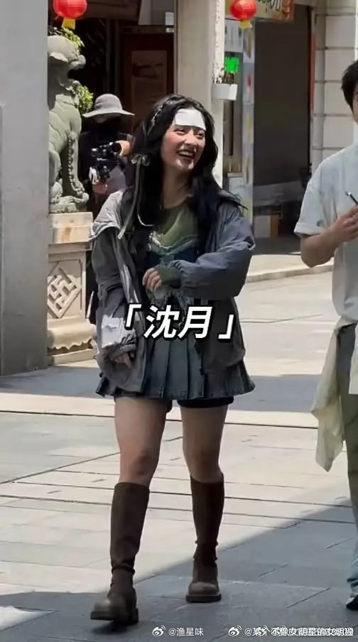 沈月真的不像一般女明星那么精致