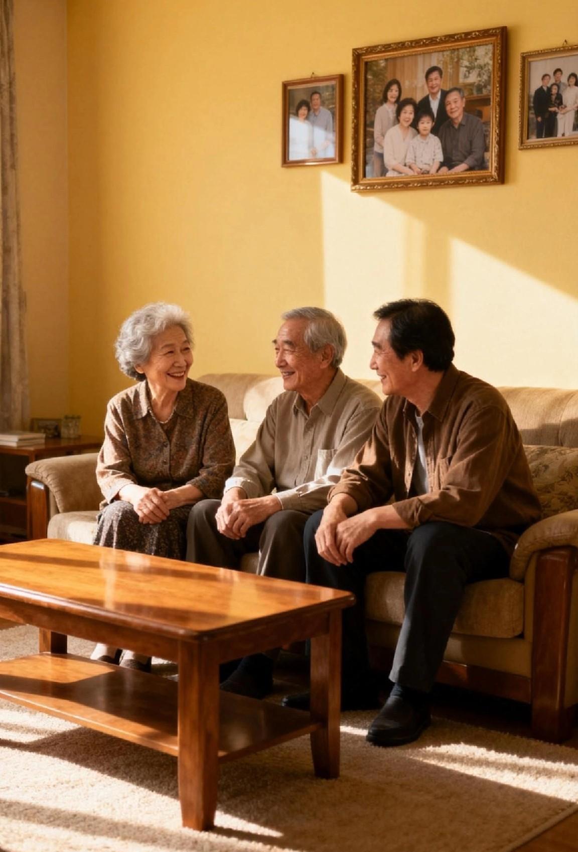 我父亲前天90岁生日，舅舅的三个儿女，只有小儿子来了，大儿子和女儿没有来祝贺，关