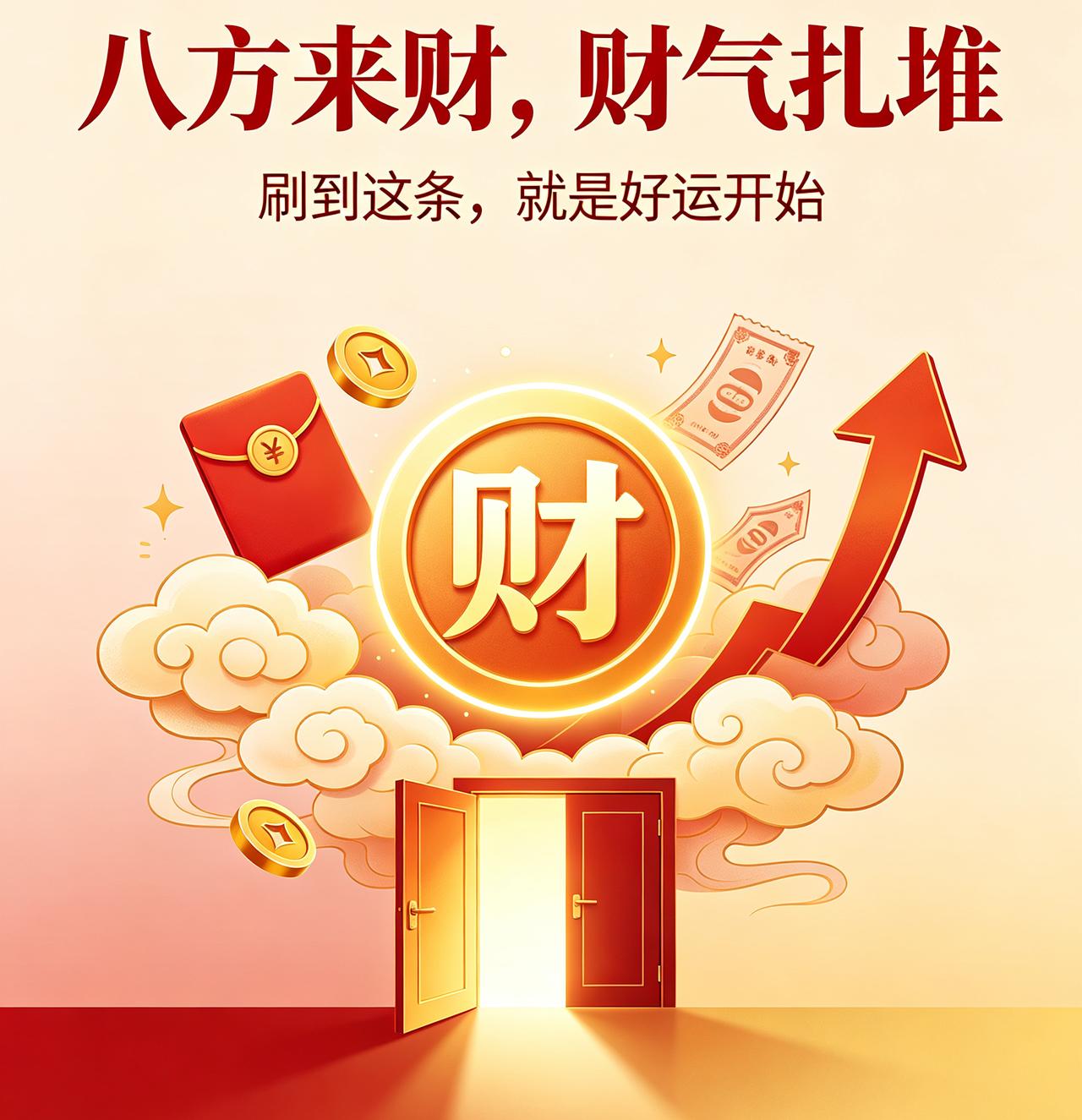 刷到即是上上吉，[烟花]近期财气扎堆找上门！人这一生，财运来时挡都挡不