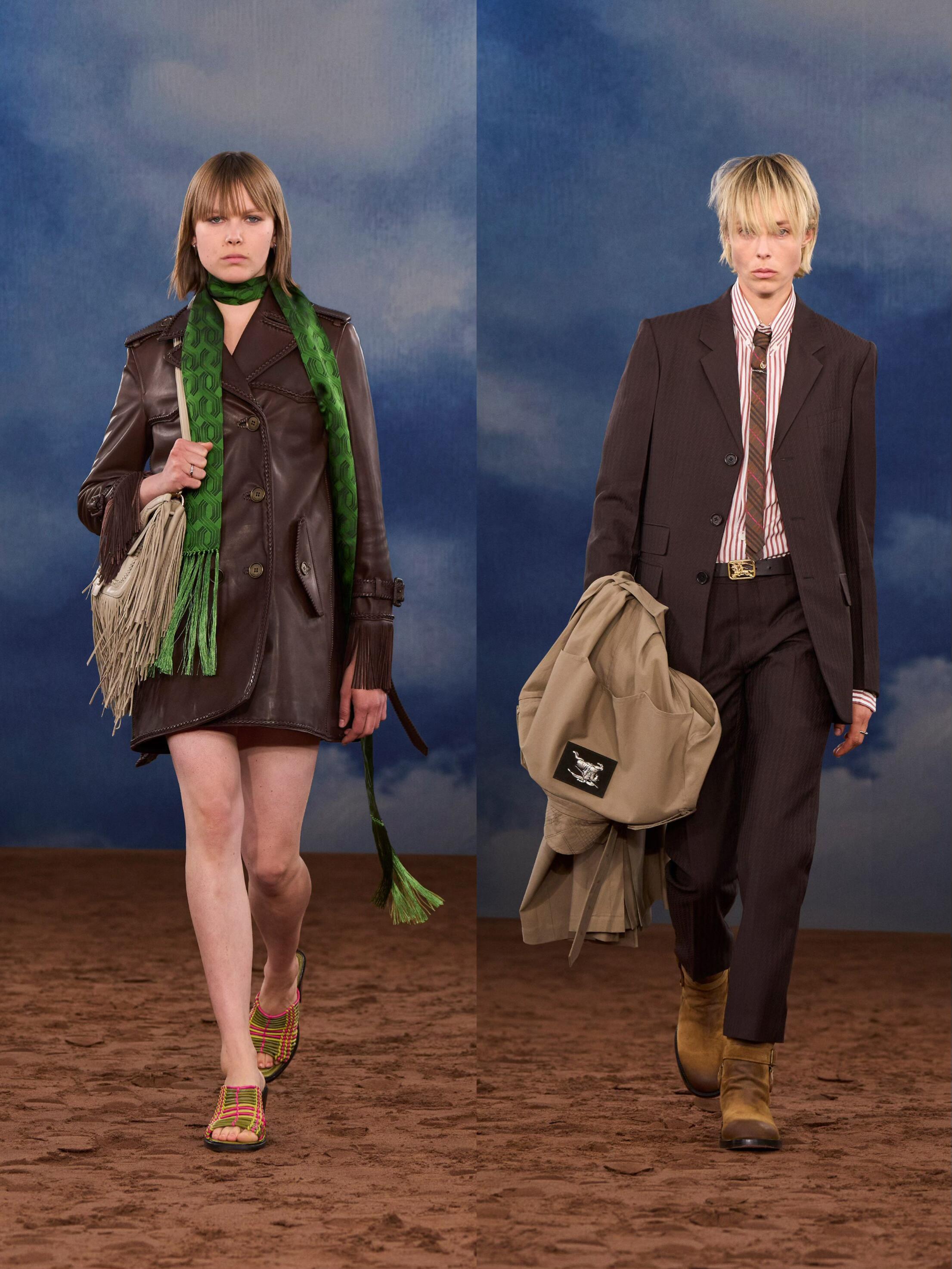 DanielLee为Burberry2026春夏系列注入复古灵魂，将1970