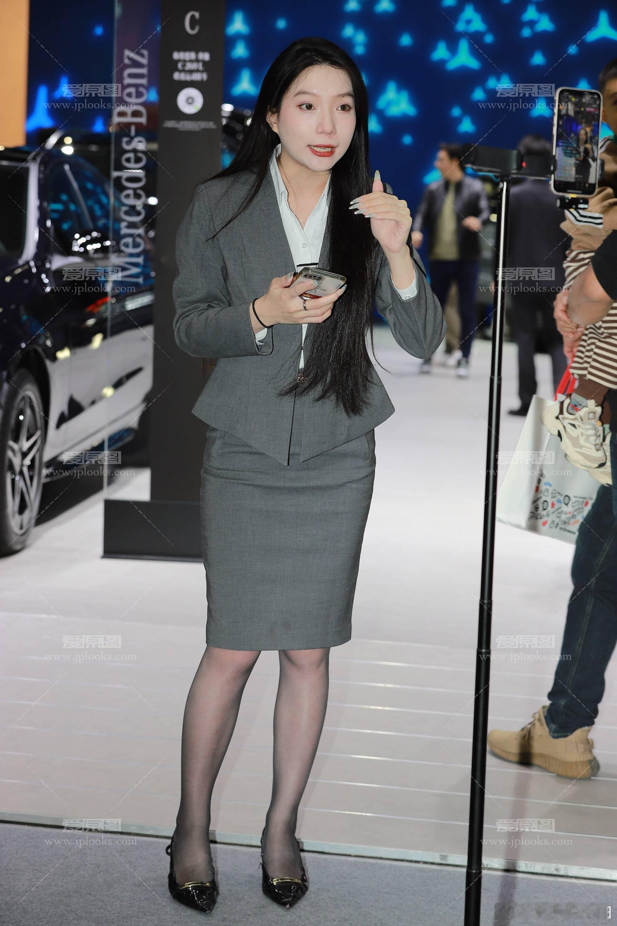 职业装丝袜女主播