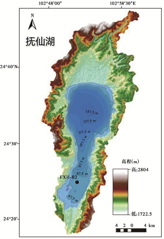 原来抚仙湖水深近百米，仅次于长白山天池、喀纳斯湖。抚仙湖位于云南玉溪市，跨澄