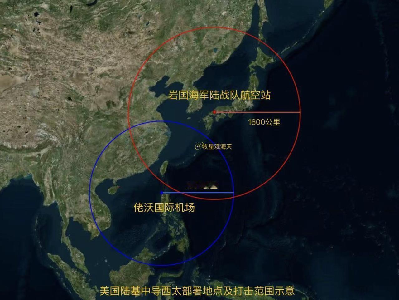 这该怎么办？怎么反制？美国在菲律宾吕宋岛部署了一套堤丰导弹系统，又在日本的岩