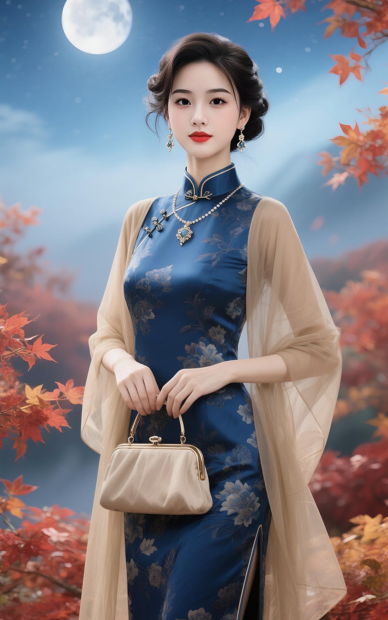 《旗袍：把东方韵，穿在身上》一块绫罗，裁下江南的烟雨几针苏绣，绣出塞北的