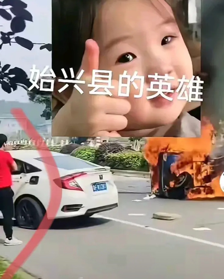 广东韶关撞车事件最幸运就是这个白色车主，不是因为他没受伤，更不是因为三轮车主被救