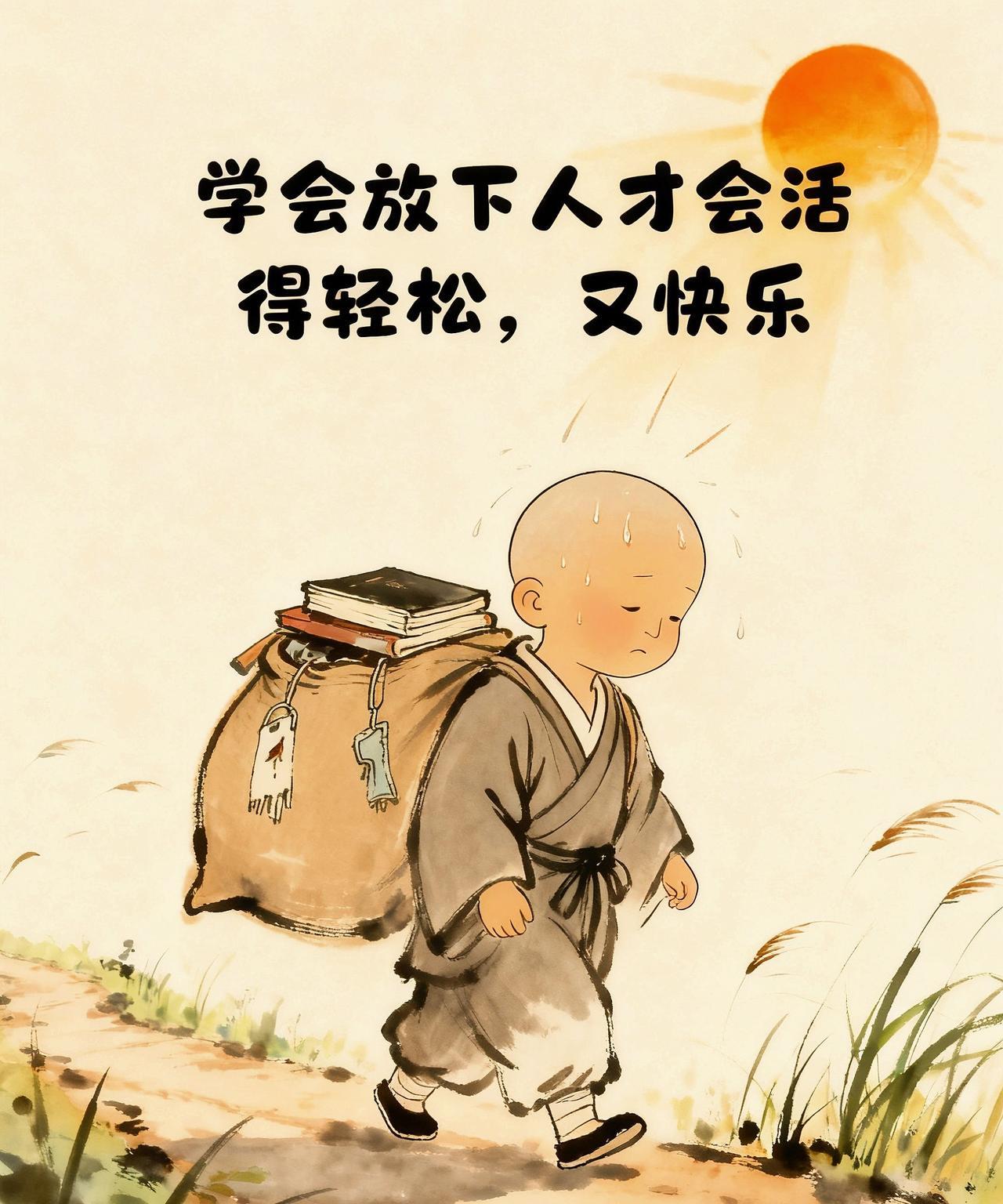 人活着要永远记住：一个人之所以活得痛苦，往往是因为心里装了太多没放下的烦心事。它