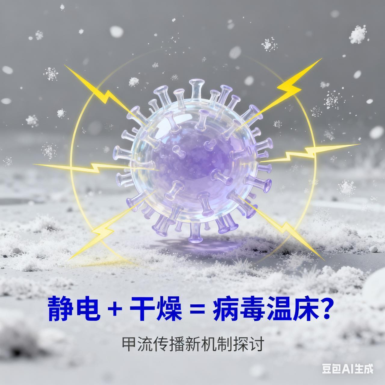 静电+干燥=病毒温床？甲流传播新机制甲流的元凶被查出，海鲜没上榜，第1