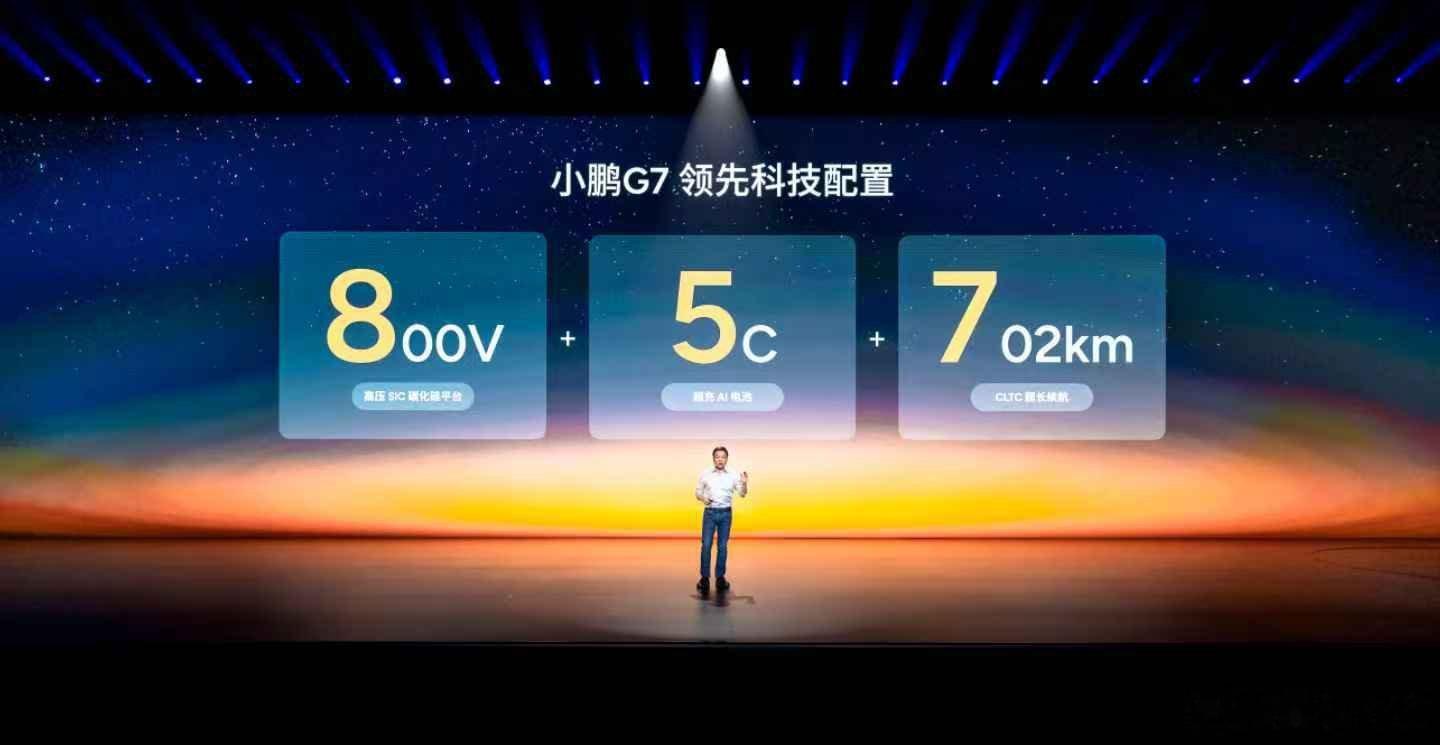 硬核三电配置“857”，全域800V+5C超充+702km长续航，越级享40万级