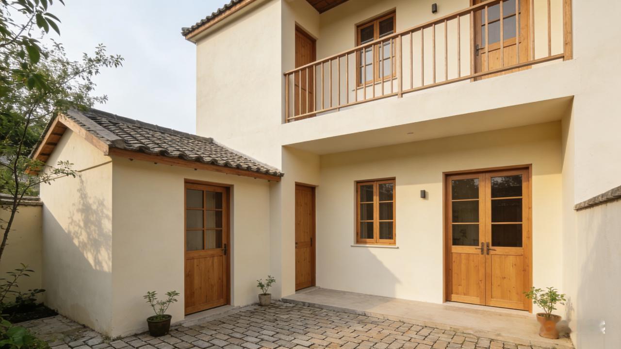 零四年我们买房子，纯粹是偶然。那是我们结婚十周年，女儿十岁，儿子四岁，我们两个都