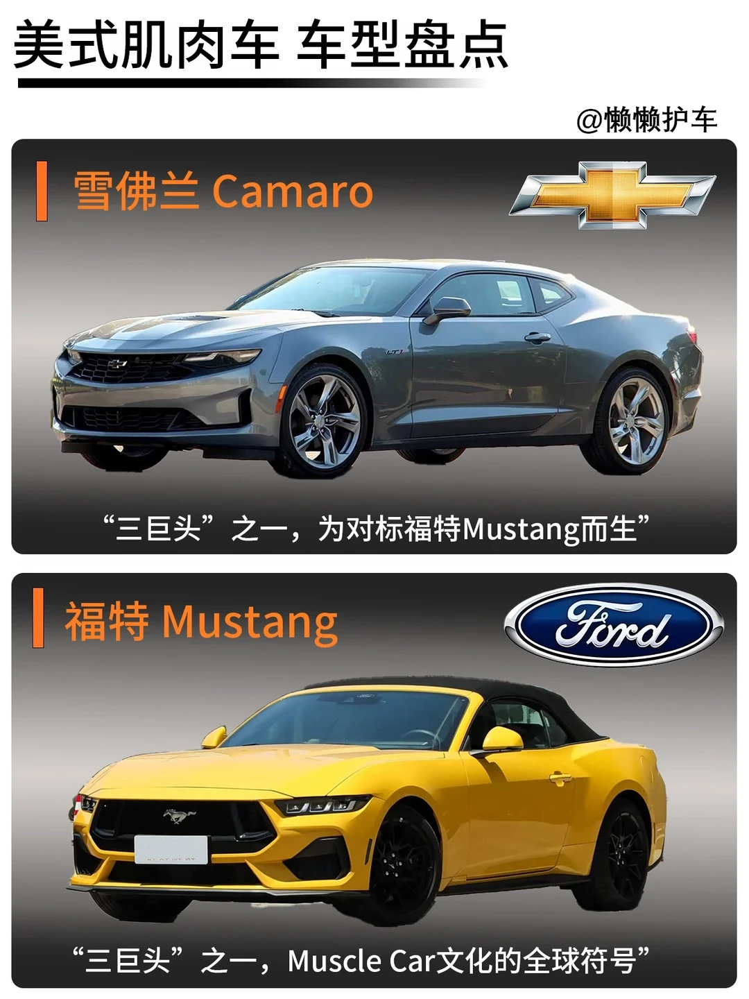 『美式肌肉车』盘点