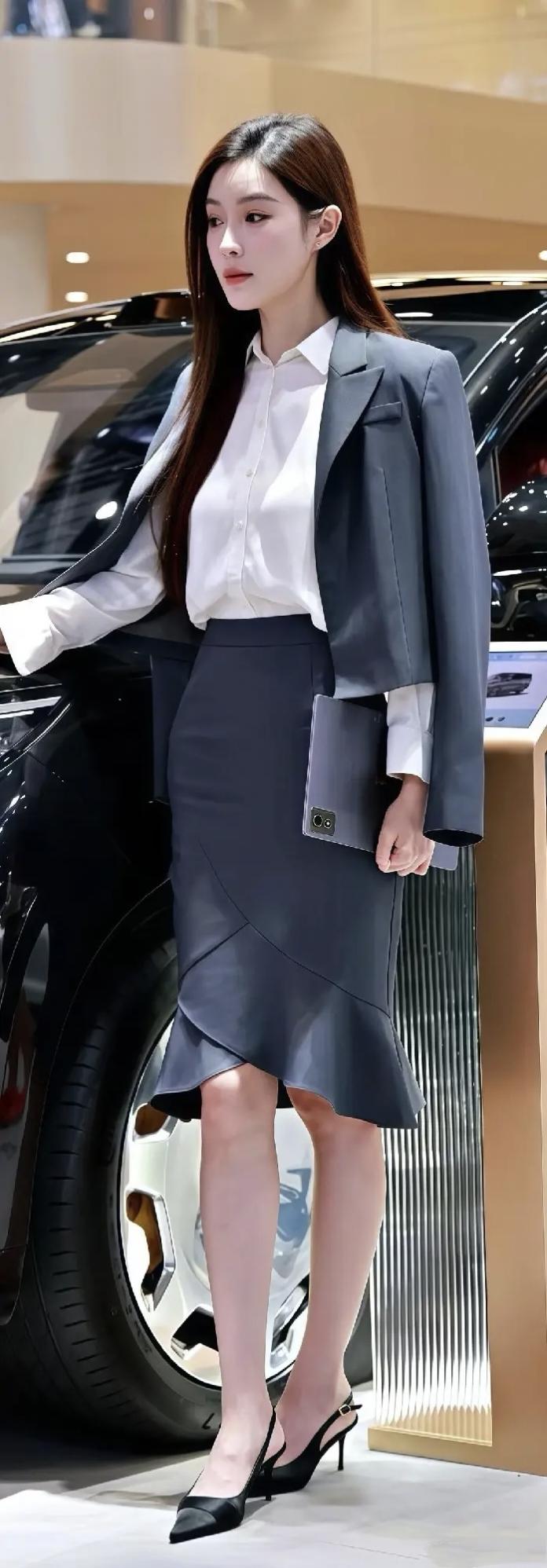 你会去现场参观车展活动吗收藏车模是一种什么体验车展模特美女车模与歌