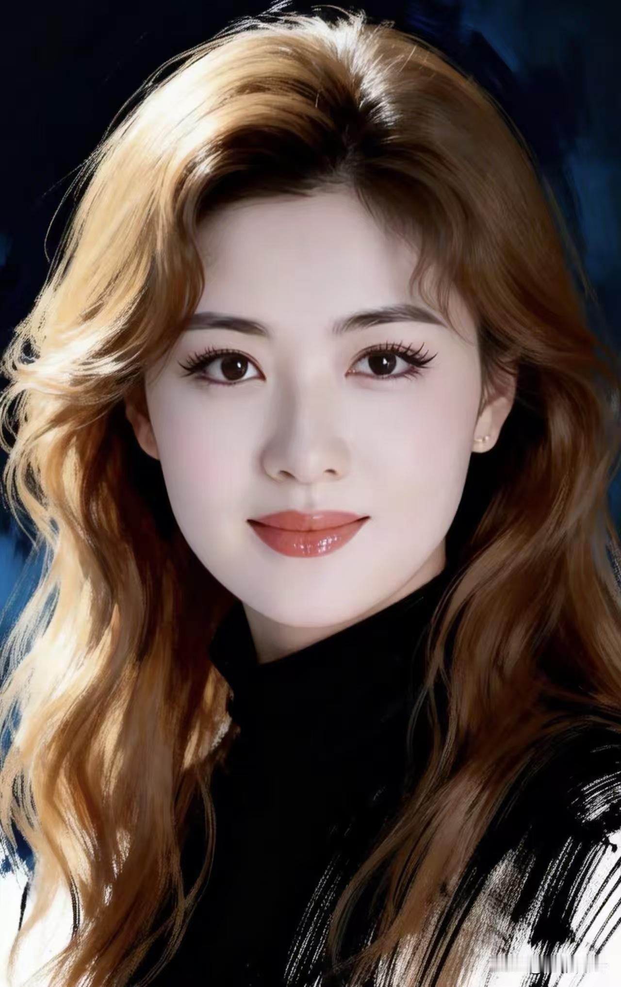 四块玉·佳人风姿秀发飘，姿容妙，惹得行人眼频瞧，风情火辣无人较。笑靥娇，