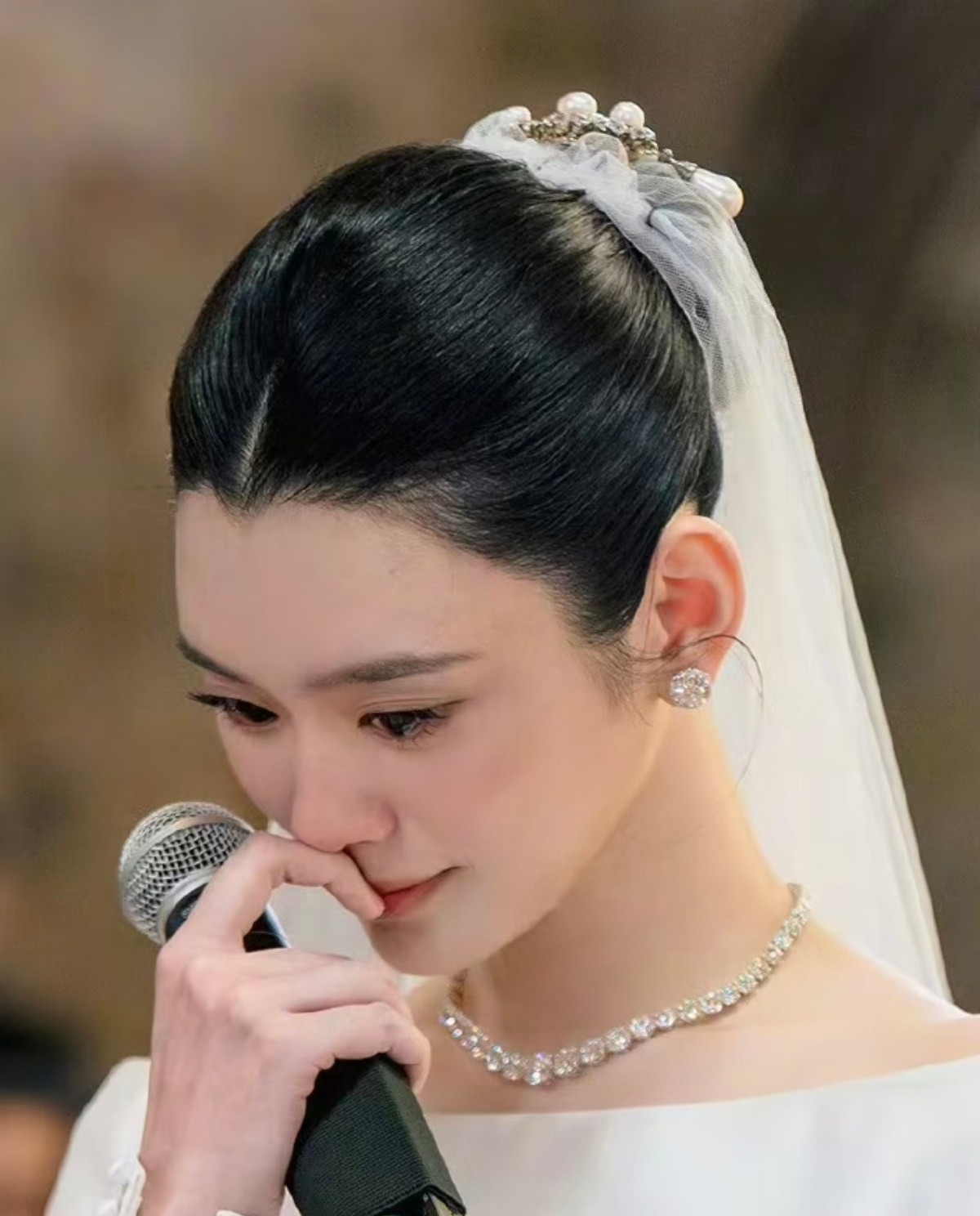 钻石项链好漂亮