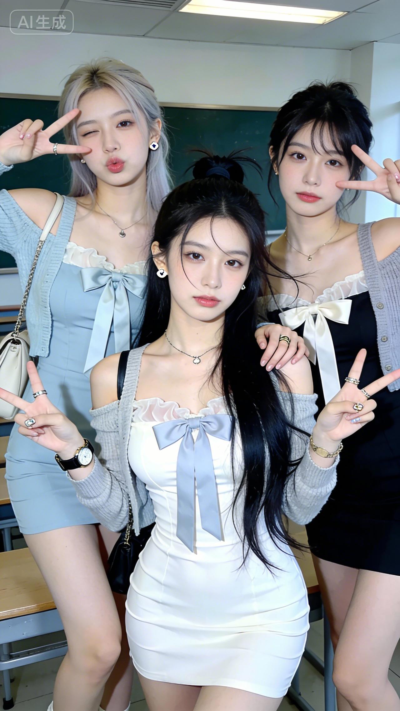 姐妹成对，快乐翻倍人活一辈子，金钱与健康，哪个重要美女的魅力能有多大？有什么