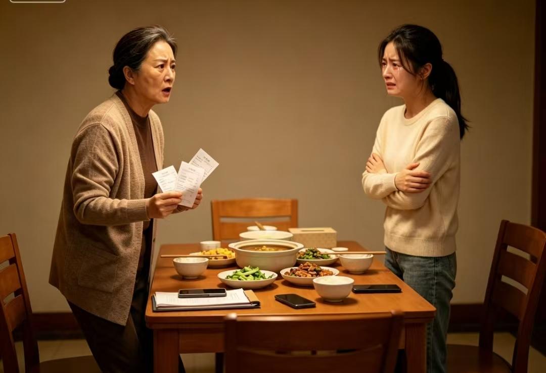 前几天我弟媳妇闹情绪，对我爸、妈不冷不热，连对我和我妹都不大理睬，搞得我们丈二摸