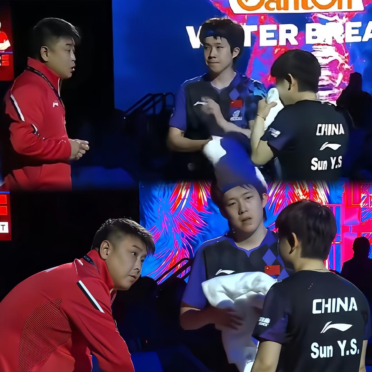 笑死我了！第四局1:4落后叫暂停，三个人现场来了个"战术battle"——