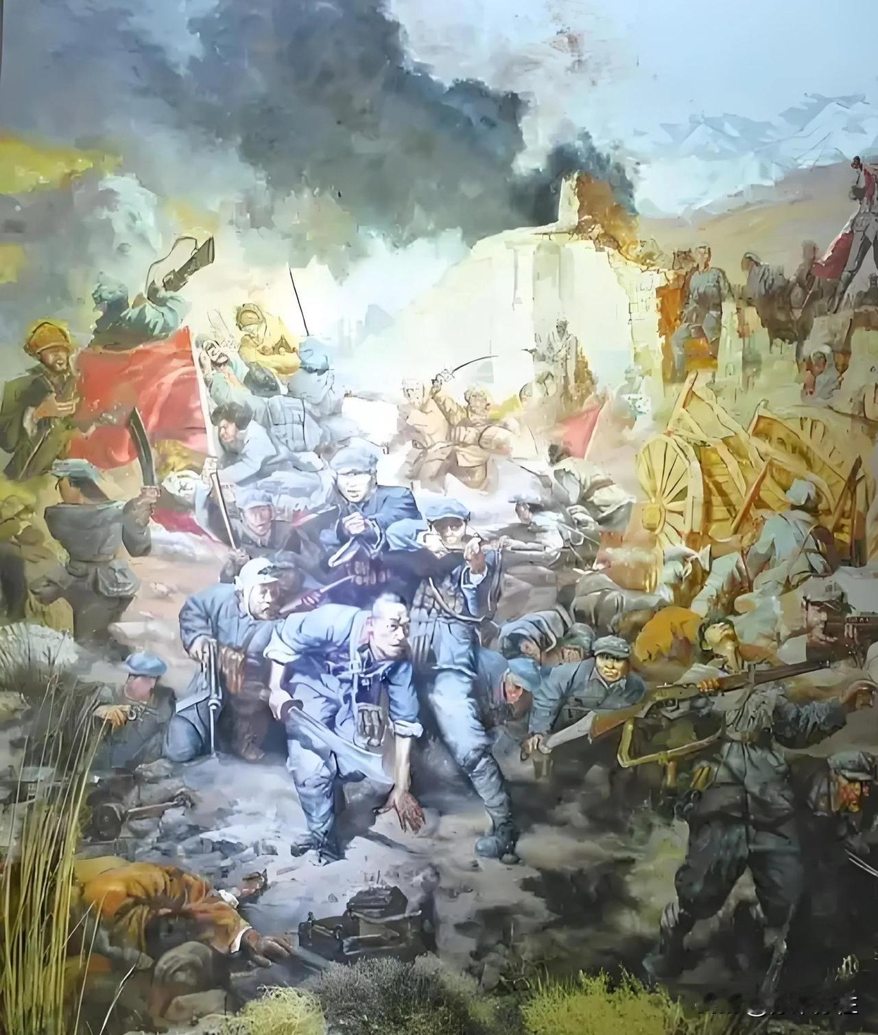 1936年10月，中国工农红军第四方面军主力部队（后称西路军）奉中共中央军委命令