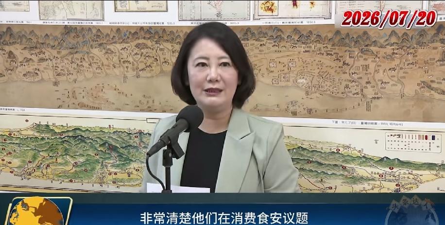 吴思瑶批国民党绝食“政治操弄”——十年不修法，现在才说要补漏洞？国民党青年在