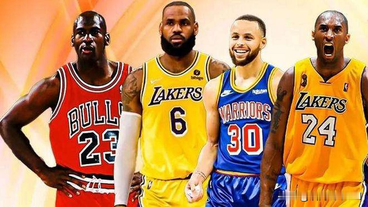 NBA历史级5大超级巨星，37岁场均数据对比:1、杜兰特，NBA历史排名介于