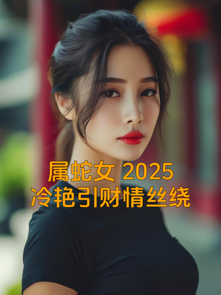 属蛇女2025：冷艳引财情丝绕