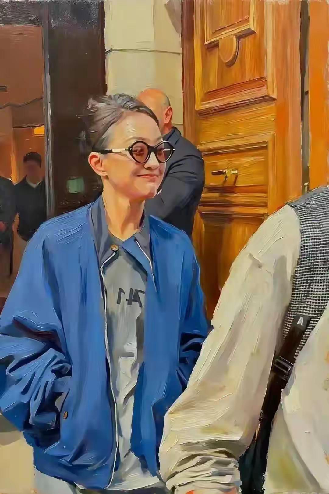 这是周迅吗？她怎么大变模样了，还是你们认识的影后吗？她年轻的时候很是漂亮，很