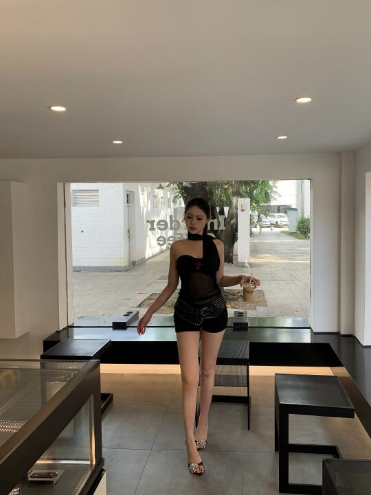 All black outfit